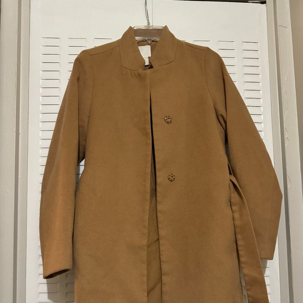 H&M Tan Peacoat